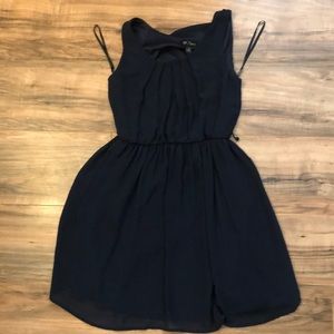 Navy blue dress